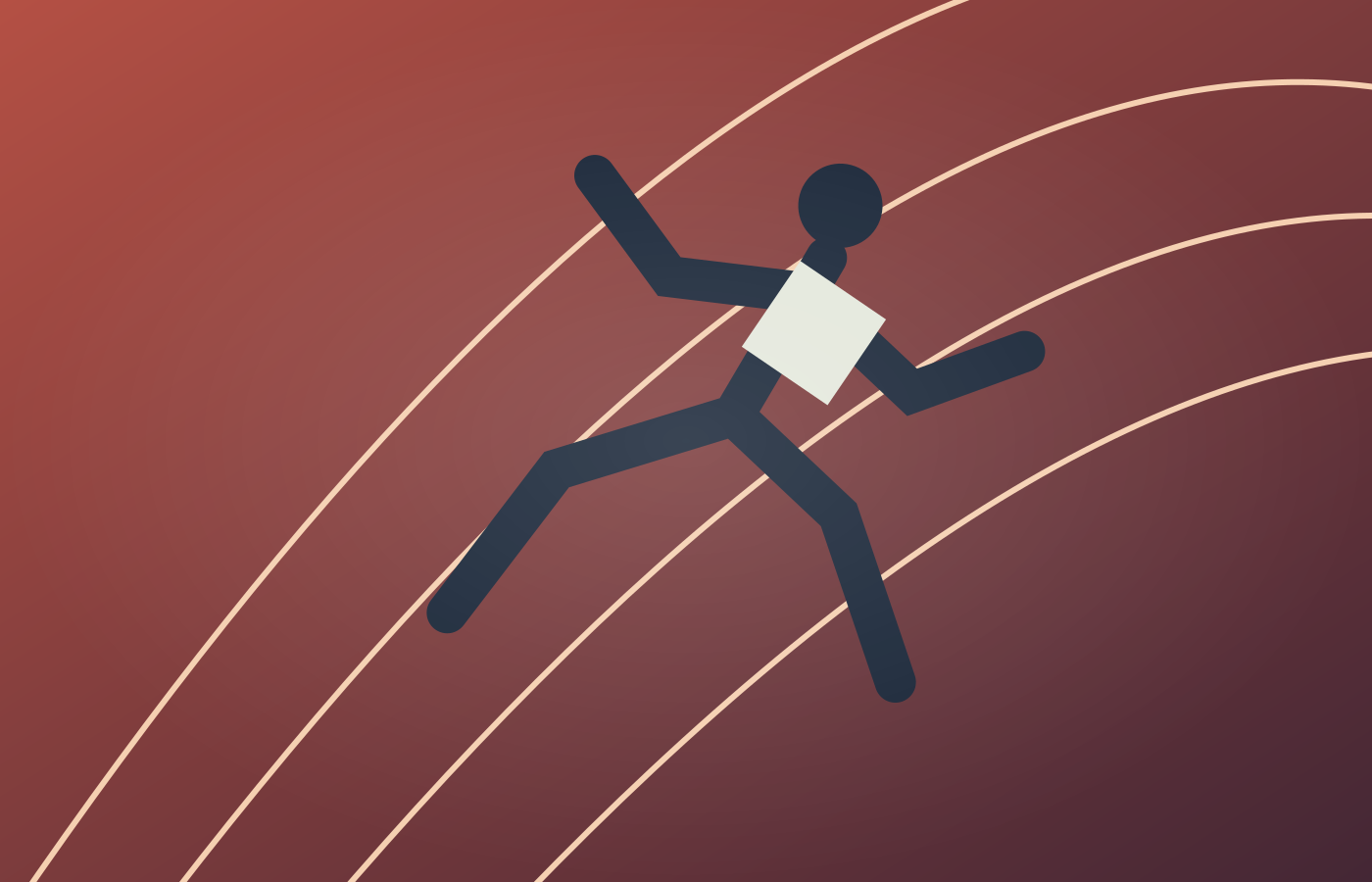 Athletics illustrative editorial cover