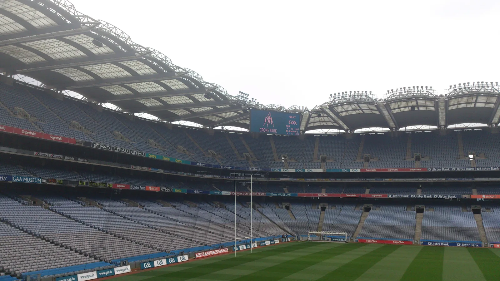 Inside Dublin's Croke Park in April 2014, before the NFL's 2025 regular-season visit.